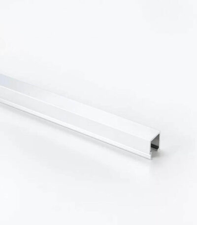Listel Recto Alumunio Plateado 10x25 marca Moldumet Taffel