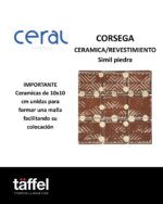 Cerámica para pileta Corsega Ceral 30x30 cm | Simil piedra AZUL - Imagen 4