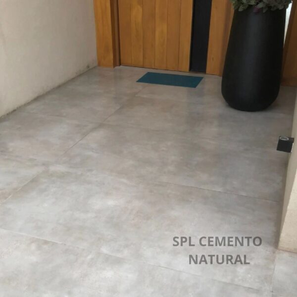 Porcelanato Cemento Grey 120x120 SPL Satinado 1RA | Piso y Revestimiento de Gran FormatoDO